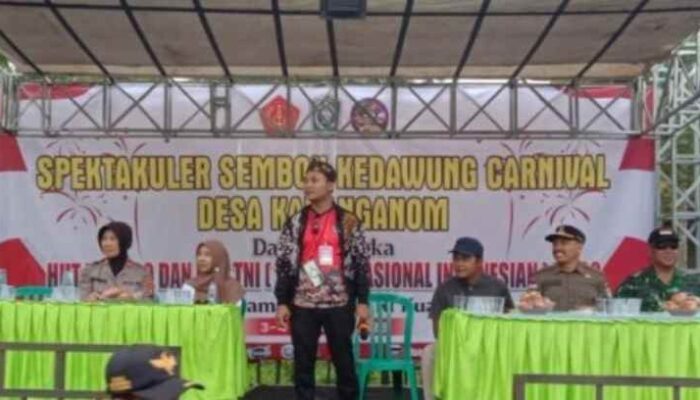 Spektakuler Sembon Kedawung Carnival Desa Karanganom dalam HUT RI dan HUT TNI Ke-80