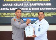 Teken Kerja Sama dengan Polresta dan BNNK, Lapas Banyuwangi Tegaskan Langkah Pencegahan dan Pemberantasan Narkoba