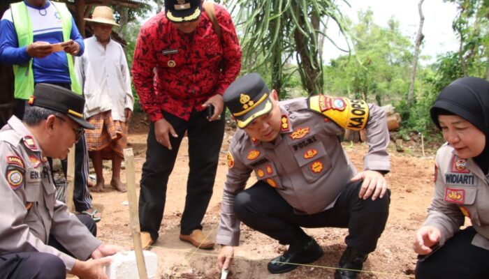 Polres Sumenep Bedah Rumah Warga Kurang Mampu