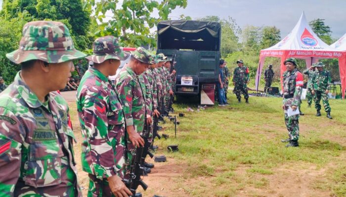 Asah Ketangkasan Prajurit, Kodim 0827/Sumenep Gelar Latihan Menembak Semester II