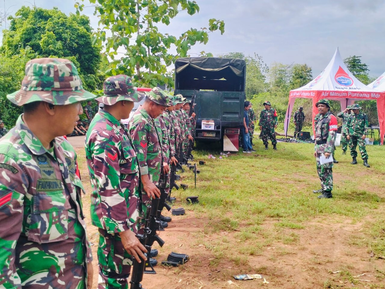 Asah Ketangkasan Prajurit, Kodim 0827/Sumenep Gelar Latihan Menembak Semester II