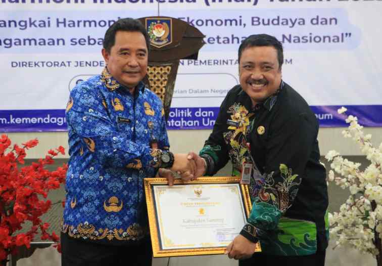 Bukti Kerukunan Warga, Sumenep Sabet Penghargaan IHaI 2025 dari Kemendagri