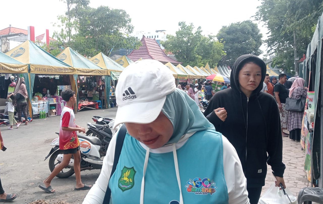Pasar Minggu Ladang Bisnis, Pedagang Kecil Dipalak Aturan Pemkab Sumenep