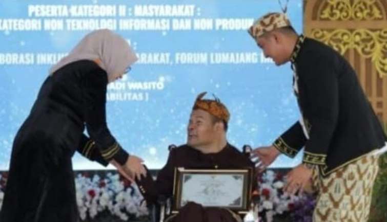FORMASI Dorong Perubahan Stigma Disabilitas, Hadi Wasito Terima Apresiasi Bupati Di Harjalu Ke-770