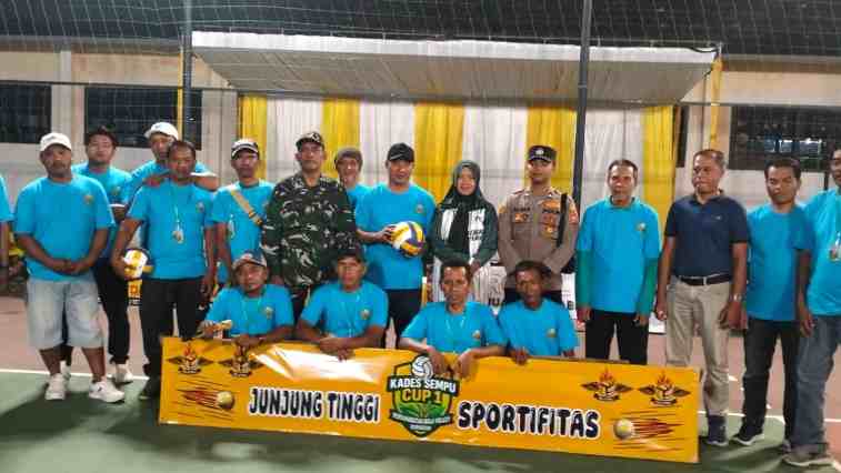 Tournamem Bolavoli Kades Cup Sempu Dibuka Sambut Tahun Baru 2026