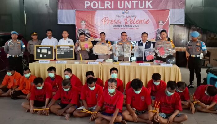 86 Persen Perkara Tuntas, Polres Sampang Jaga Ritme Keamanan Sepanjang 2025