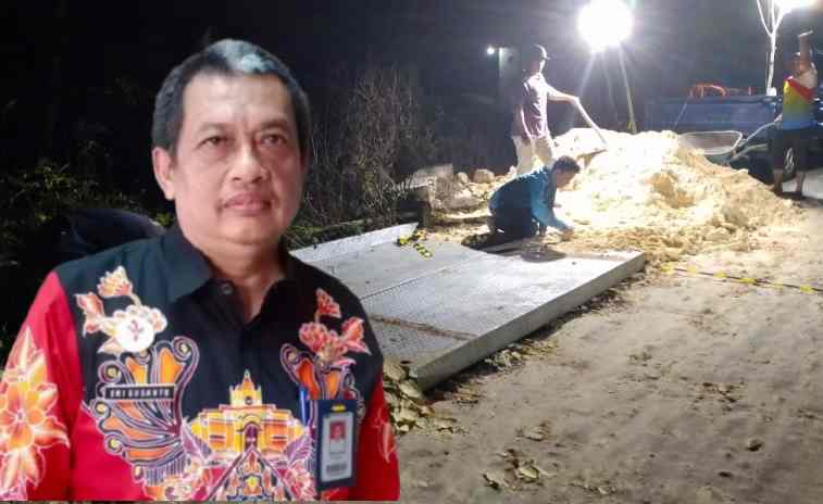Gerak Cepat PUTR Sumenep Perbaiki Ruas Jalan Kebunagung–Matanair