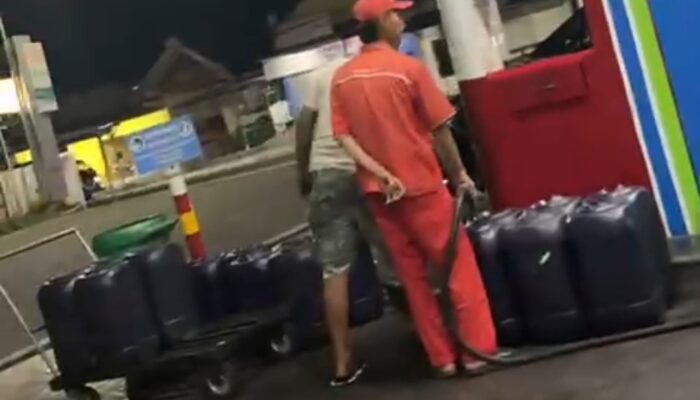 Jerigen Bebas Mengalir, SPBU Kalianget Disorot Kuat Terlibat Mafia Solar Subsidi