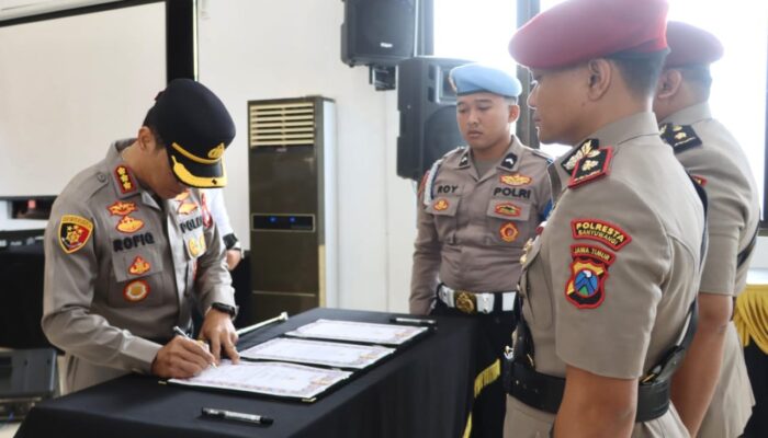 Sertijab Polresta Banyuwangi: Penyegaran Organisasi dan Penguatan Kinerja