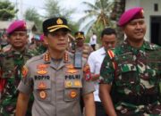 Kapolresta Banyuwangi Kunjungi Puslatpurmar 7 Lampon Sebagai Bentuk Sinergitas TNI-Polri