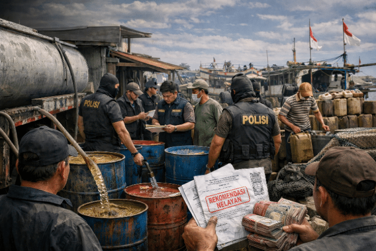 Kejahatan Mafia BBM Solar Subsidi di Sumenep Memanipulasi Rekom Nelayan