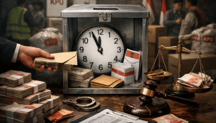 Korupsi Logistik Pemilu: Ketika Waktu Dibeli, Keadilan Dijual