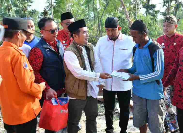 Lima Rumah Korban Puting Beliung di Karduluk Sumenep Mulai Dipulihkan