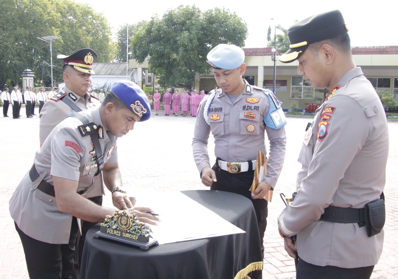 Komitmen Transparansi dan Profesionalisme Anggota Polri, Wakapolres Sumenep Diganti