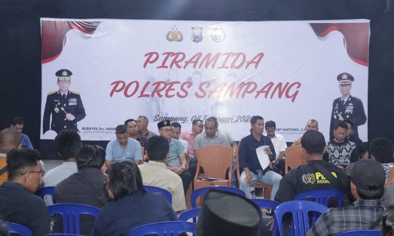 Polres Sampang Perkuat Sinergi Lewat Ngopi Bareng Wartawan