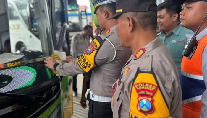Satlantas Polres Sumenep Lakukan Ramp Check