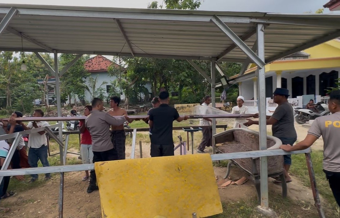 Polres Sampang Tertibkan Arena Balap Kelereng Usai Aduan Warga