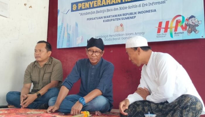 Mimbar Jurnalistik PWRI Sumenep: Lawan Banjir Hoaks, Bangun Nalar Kritis Pelajar