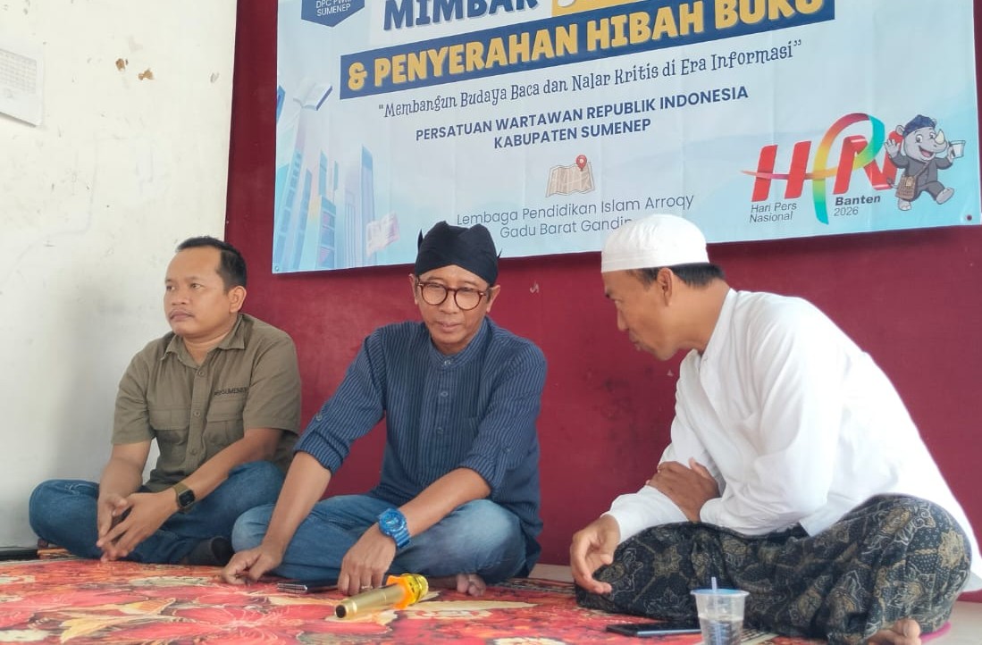Mimbar Jurnalistik PWRI Sumenep: Lawan Banjir Hoaks, Bangun Nalar Kritis Pelajar
