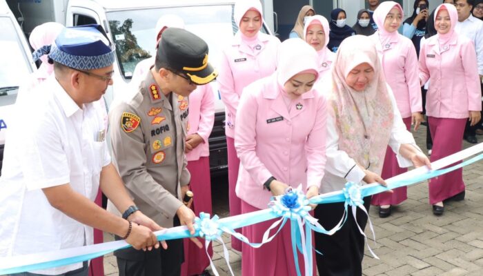 Kapolresta Banyuwangi Resmikan SPPG di Kecamatan Genteng