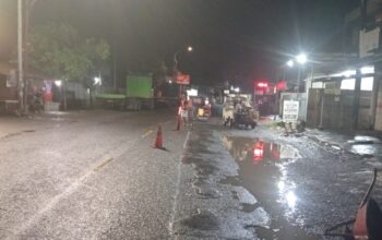 Tambal Sulam Dipaksakan Saat Hujan, Proyek Dinas PU Bina Marga Provinsi Jawa Timur di Banyuwangi Tuai Sorotan