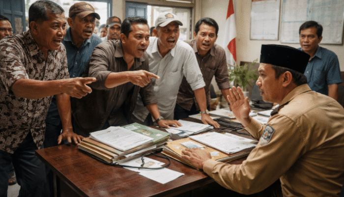 Insentif RT–RW Dicegat, PJ Desa Pamolokan Dituding Mainkan Hak Aparat Lingkungan