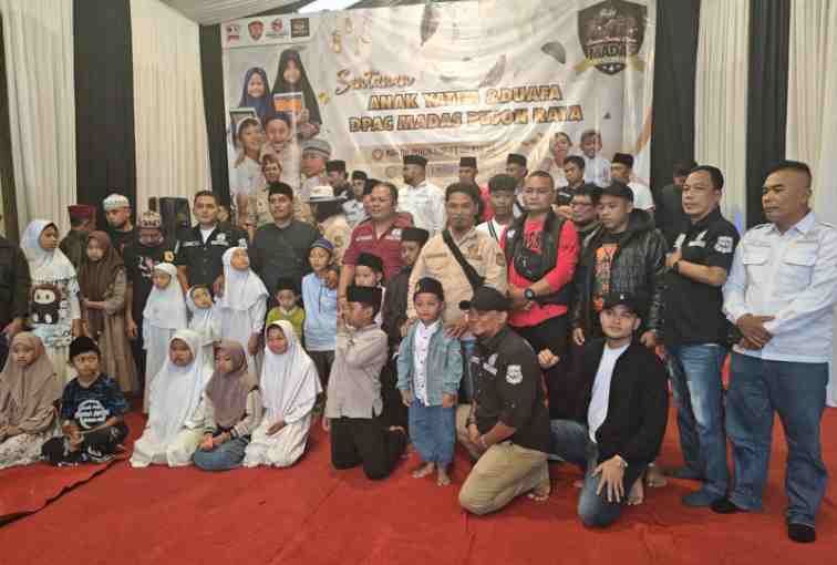 Santuni Yatim dan Duafa, DPAC Madas Pujon Tegaskan Hadir untuk Masyarakat