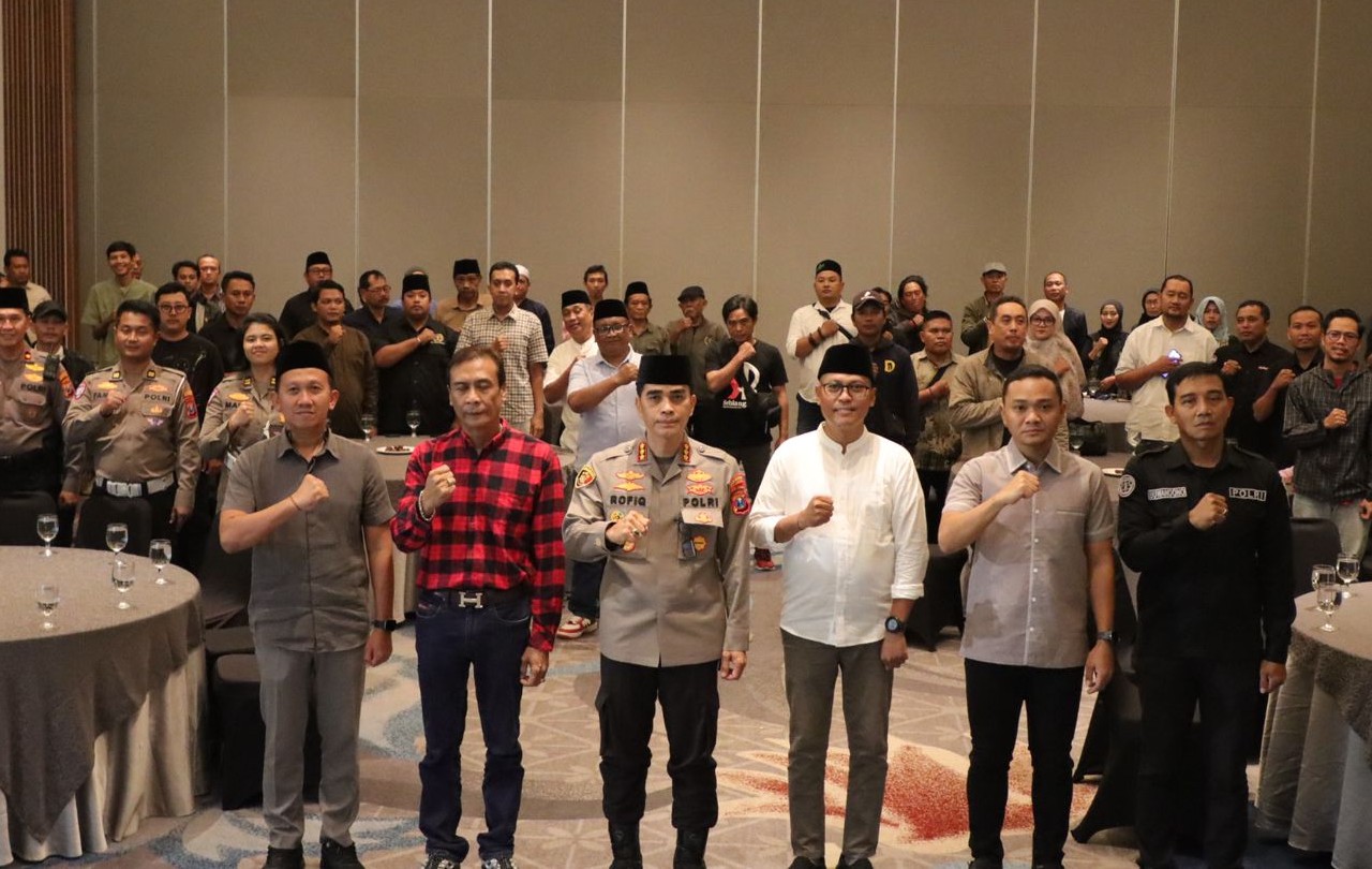 Perkuat Sinergitas, Polresta Banyuwangi Buka Puasa Bersama Insan Pers