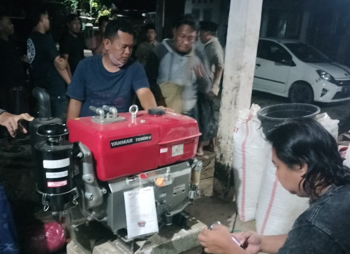 Mesin Irigasi Tani Digondol, Polres Sampang Kandangkan Empat Tersangka