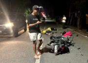 Dua Tewas, Scoopy Hantam Pohon di Utara Kampus Unija Sumenep