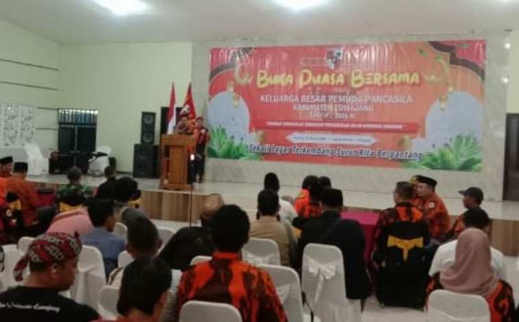 Pengurus Cabang Pemuda Pancasila Kabupaten Lumajang Gelar Buka Bersama