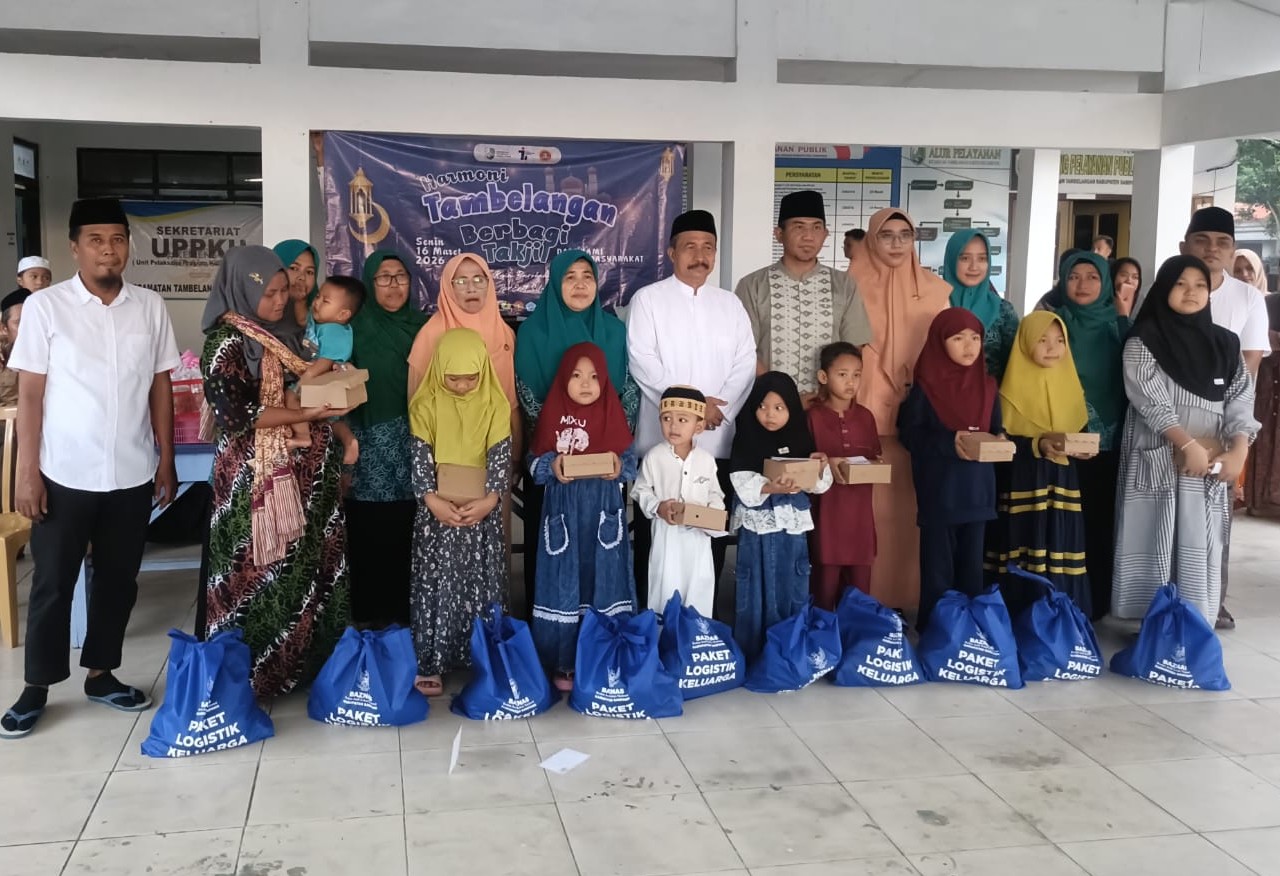 Forkopimcam dan Tokoh Pemuda Tambelangan Gelar Buka Bersama dan Aksi Seribu Takjil