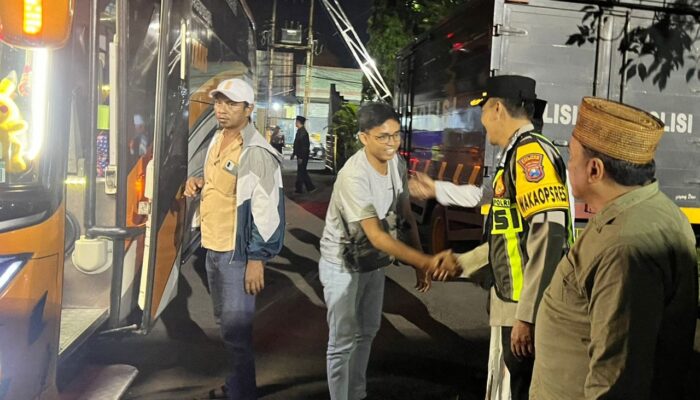 Sinergi NU dan Polri, Kapolres Sampang Apresiasi Program Mudik Aman dan Nyaman