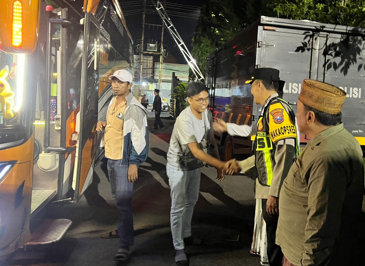 Sinergi NU dan Polri, Kapolres Sampang Apresiasi Program Mudik Aman dan Nyaman