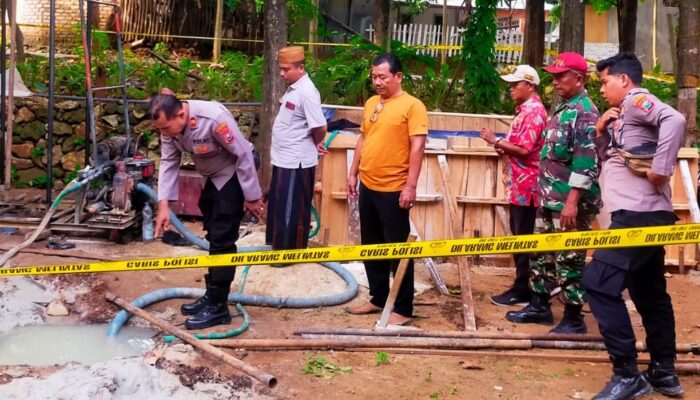 Warga Sumenep Geger Semburan Gas Misterius di Kedalaman 20 Meter