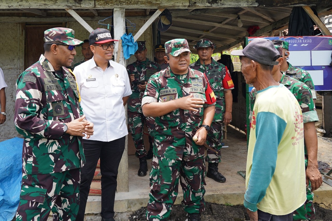 Jenderal Turun Gunung, Pantau TMMD ke-127 di Sumenep