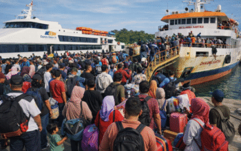 1.267 Penumpang Mudik Lebaran Bertolak ke Kepulauan Hari Ini