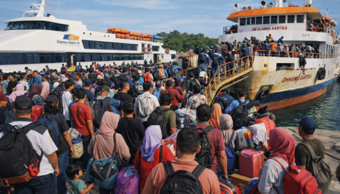 Penumpang Mudik Lebaran Bertolak ke Kepulauan Hari Ini
