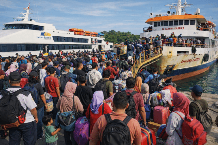 1.267 Penumpang Mudik Lebaran Bertolak ke Kepulauan Hari Ini
