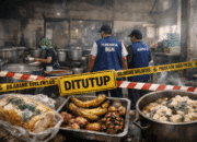 Skandal MBG, Badan Gizi Nasional Segel Puluhan Dapur SPPG