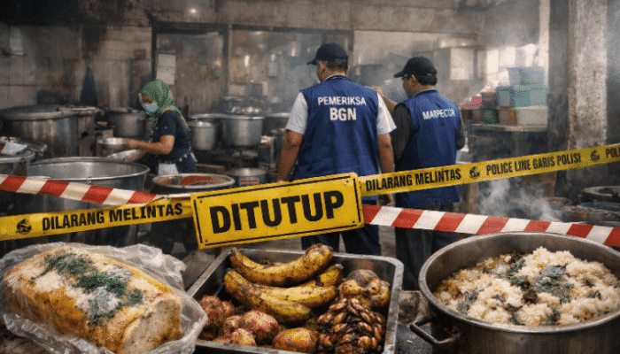 Skandal MBG, Badan Gizi Nasional Segel Puluhan Dapur SPPG