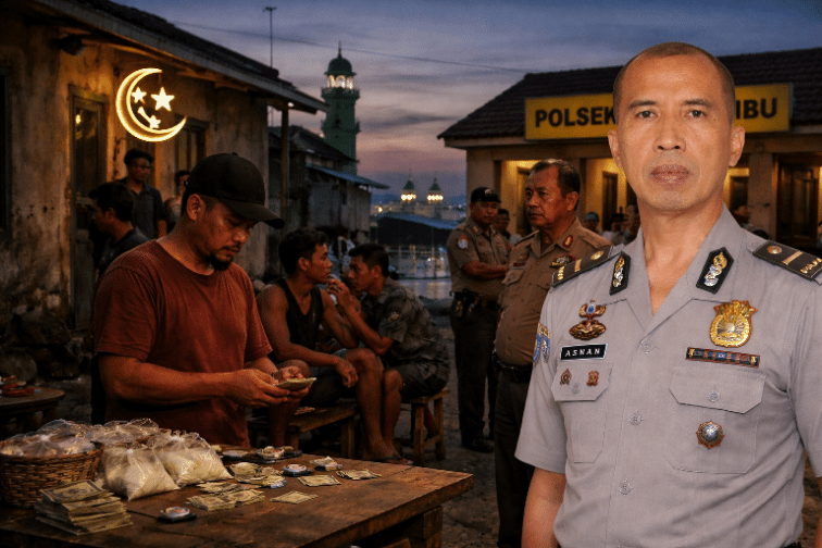 Ramadan Tercoreng, Bandar Narkoba Sengaja Dibiarkan Jelang Kapolsek Masalembu Pensiun