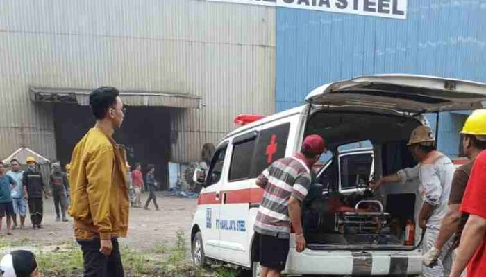 Ledakan di Area Industri GWS Satu Pekerja Meninggal, Dua Orang Dilarikan ke Rumah Sakit