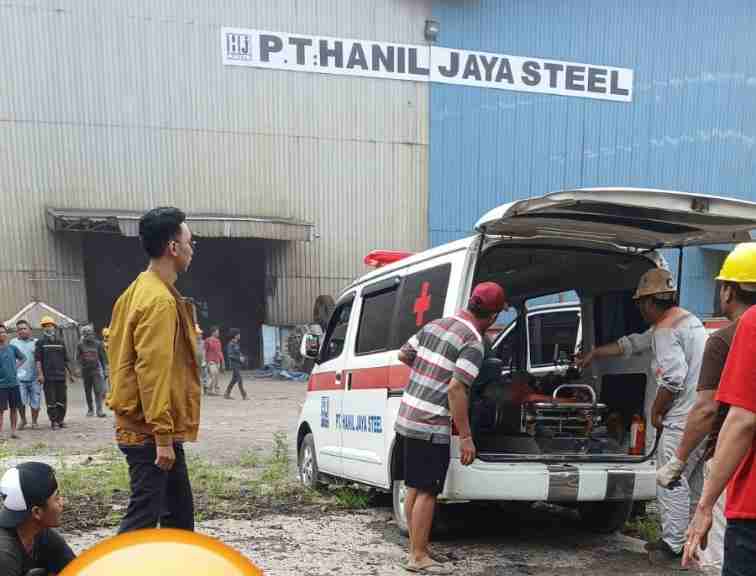 Ledakan di Area Industri GWS Satu Meninggal, Dua Orang Pekerja Dilarikan ke Rumah Sakit