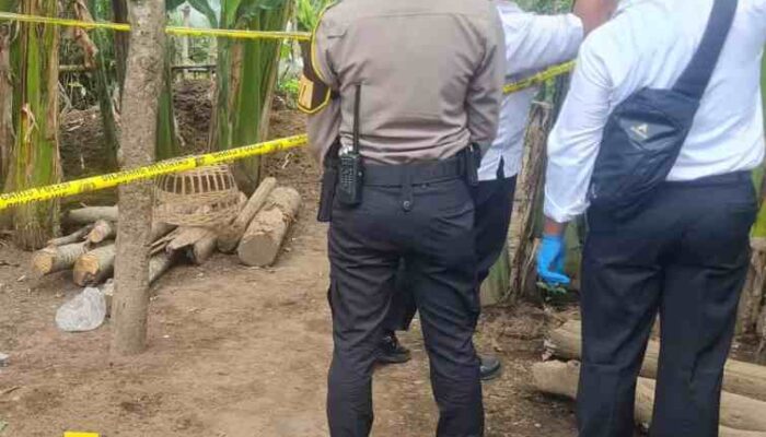 Polres Lumajang Lakukan Olah TKP Penemuan Jenazah Bayi di Sukodono