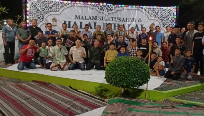 Pererat Guyub Rukun, Warga RT 01 RW VI Kalisampurno Gelar Halalbihalal