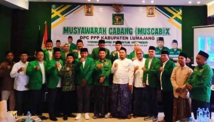 Muscab X DPC PPP Lumajang, Ketua DPC Periode 2022-2026 Terpilih Kembali 
