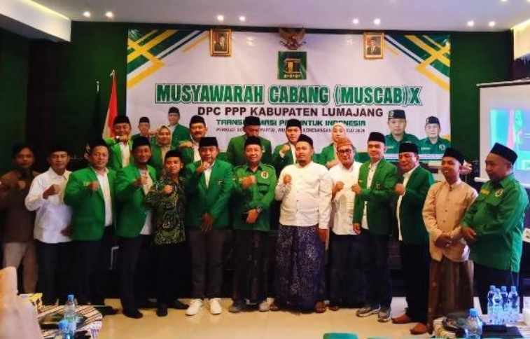 Muscab X DPC PPP Lumajang, Ketua DPC Periode 2022-2026 Terpilih Kembali