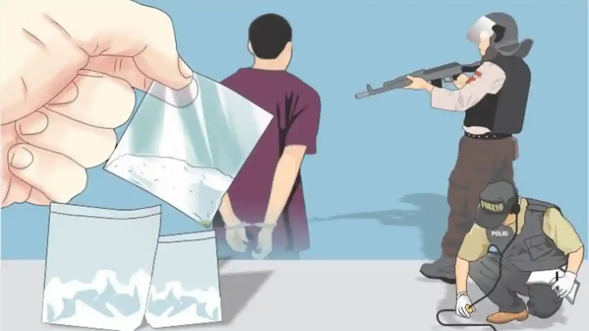 Pria Diduga Pelaku Kasus Penyalahgunaan Narkotika Gemparkan Dindikbud Lumajang