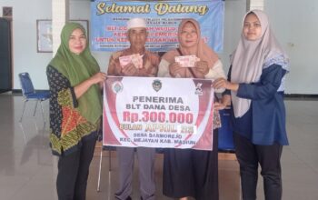 Penyaluran BLT-DD April 2026 di Desa Darmorejo: Wujud Komitmen Menjaga Daya Tahan Ekonomi Warga